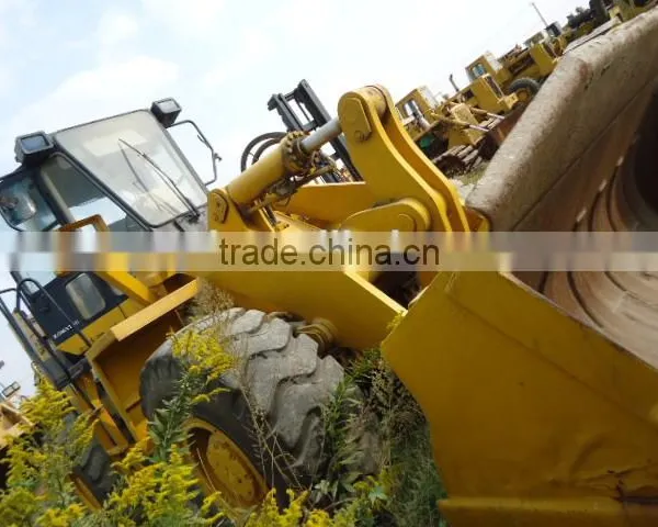 Reasonable Price Used Good Condition Wheel Loader WA350 for Cheap Sale in Shanghai photo-2