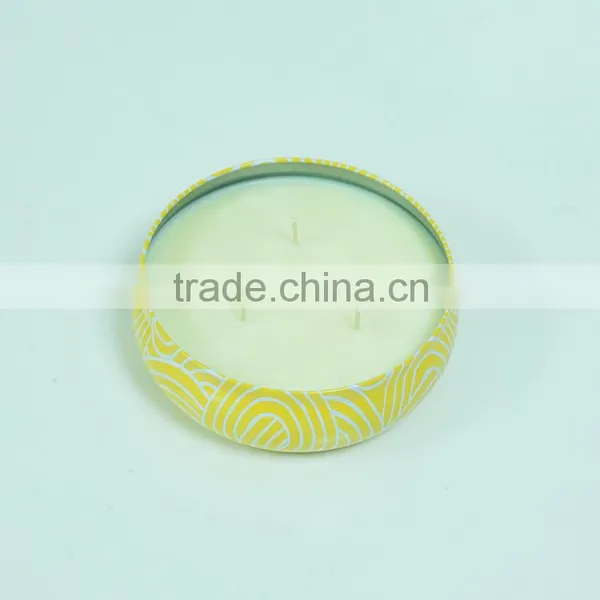 12OZ Scented Candle in Tin Box, Home Decorative Tin Box Candle, Travel Candle In Tin Box photo-5