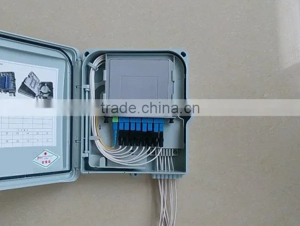 China New Products 1*8 FTTH Outdoor Fiber Optic Termination Box photo-4