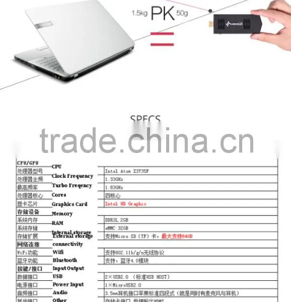 Mini PC MeegopadT02 Intel Atom Z3735F Quad Core Intel HD Graphic, Bluetooth 4.0 802.11b/g/n Wireless for Business photo-6