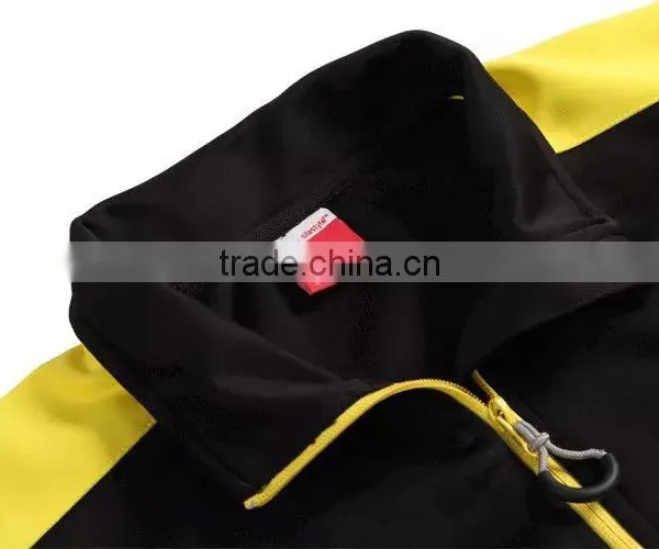 Customs Soft Thin Polyester Embroidered Bomber Jacket photo-3