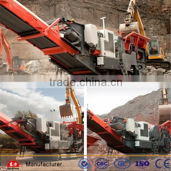 Mobile Crushing Plant, Mobile Cone Crusher, Mobile Cone Cruhser Station photo-3