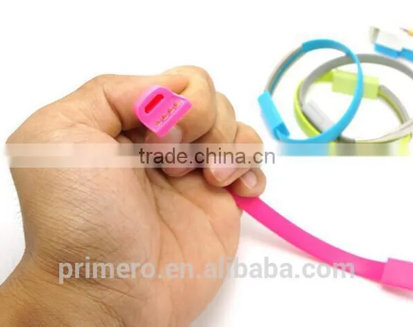 Micro USB Cable Bracelet Data Charging Line Wristband For Android photo-6