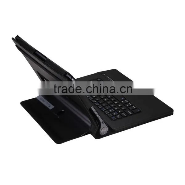 2016 High Quality Crazy Horse Tablet Case With Keyboard photo-6