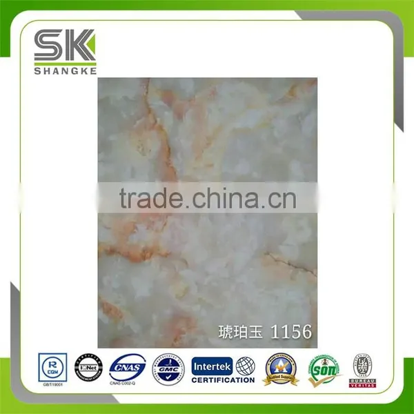 PVC Faux Marble Sheet/Wall Panel/Interior Decoration Board Quality Choice photo-2