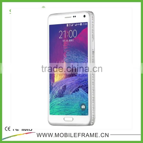 Diamond and Metal Phone Cases for Samsung Note 4 photo-4