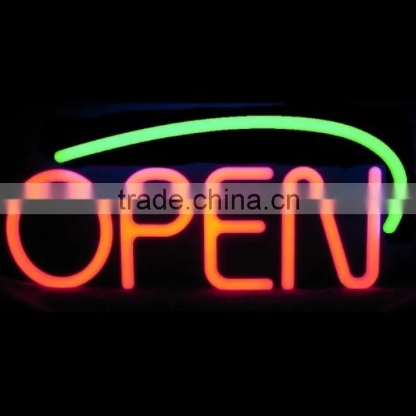 Open LED Neon Sign Light Box OPEN