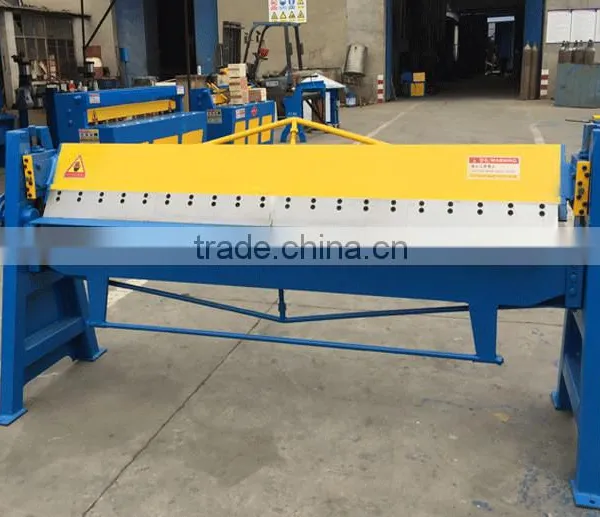 Metal Hand Folding Machine 2mm Aluminum Sheet Manual Bending Machinery For Sale photo-3