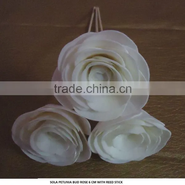 Natural sola flower diffuser