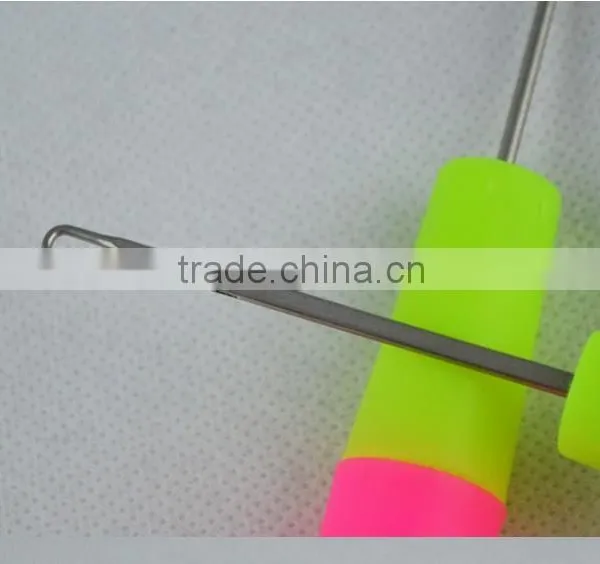 15cm Colorful Handle Tool Crochet Hooks Weave Knitting Braid Needle photo-6