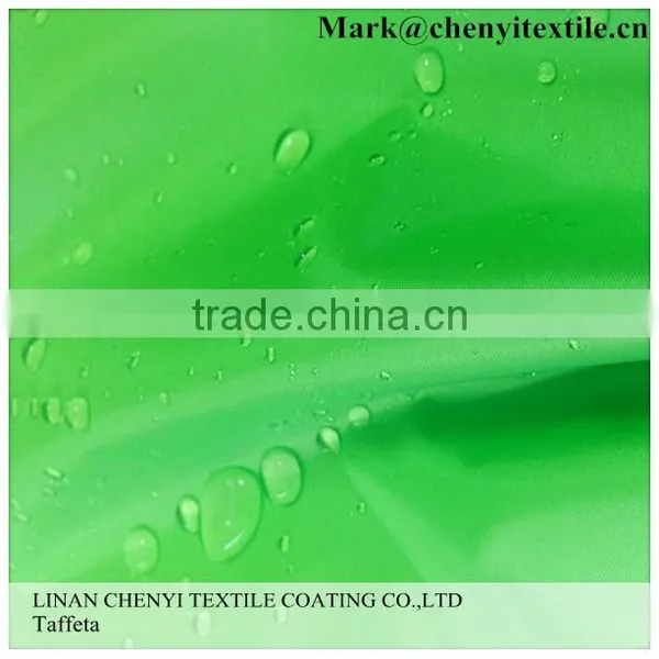 210D 100% Polyester Oxford pu Fabric photo-4