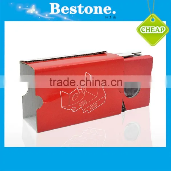 New Design High Quality Cardboard 3d Glasses V2.0 Custom Logo Google Cardboard V2.0 vr Box photo-5