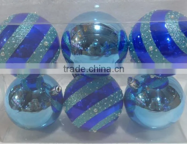 80MM Festival Decorative Transparent Christmas Ball photo-6