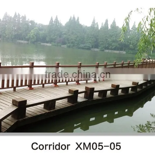 JFCG Waterproof WPC Material Outdoor Fence Backyard Fence photo-2