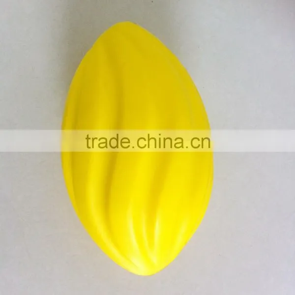 Yellow Rugby Spiral Foam Ball photo-2