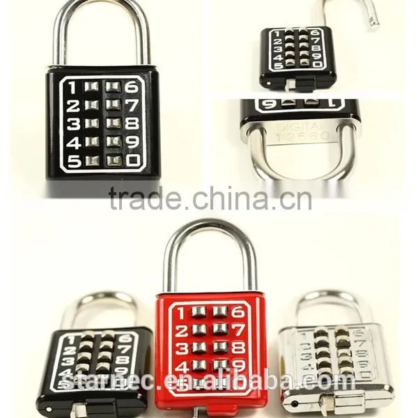 Colorful 10 Digit Code Small Padlock photo-2