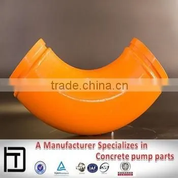 Wear-resisting Steel Pipe Elbow DN125*R275*45D,China Concrete Pump Parts photo-4