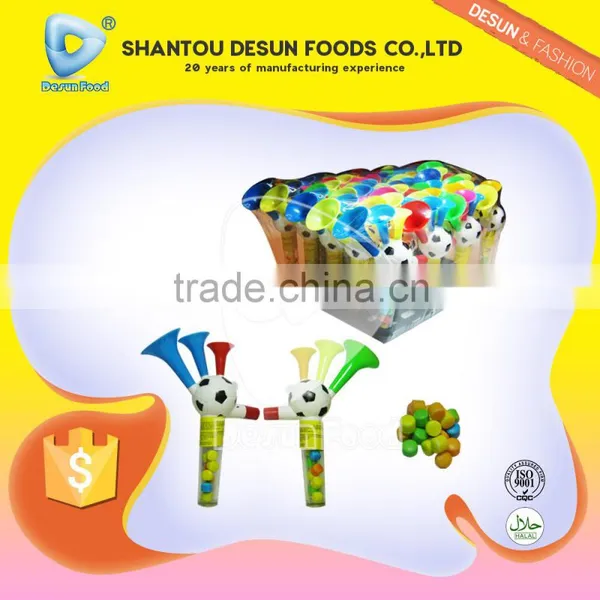 Football Whistle Candy and Toy
