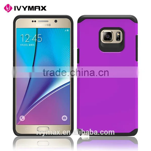 2016 New Model Phone Case Slim Armor Shock Proof Hybrid Dual Layer Defender Case Cover for Samsung Galaxy Note 7 Mobile Phone photo-2