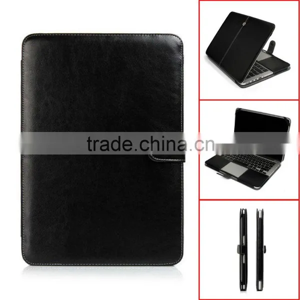 Leather Laptop Sleeve Bag Case Cover For Macbook Air Pro Retina 11/13/15" photo-3
