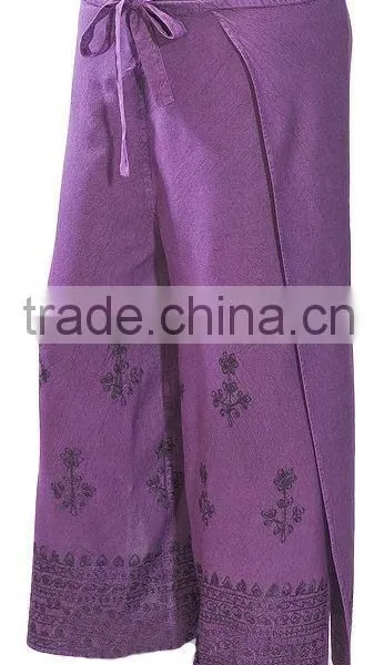 Gypsy Wide Leg Hippie Harem Boho Wrap Pants