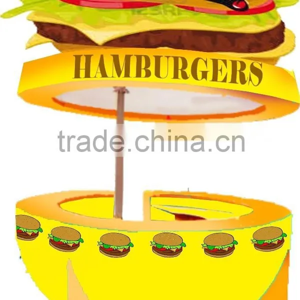 Fiberglass Mobile Coffee Kiosk Mobile Food Cart 2015 photo-2