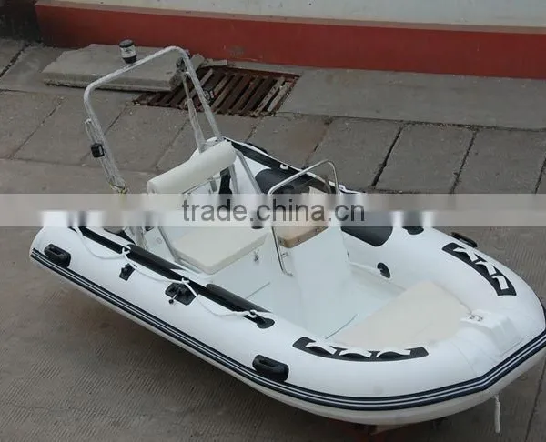 small rib boat rigid inflatable hypalon boat