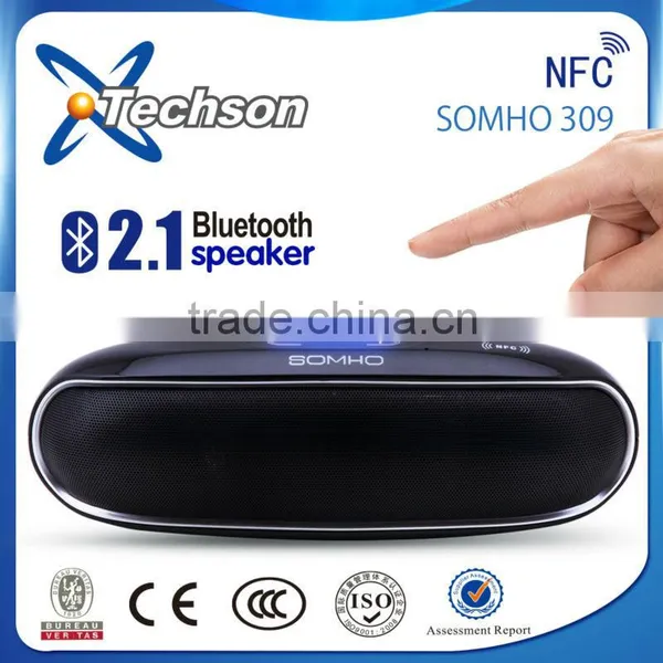 Shenzhen RoHS Certification Bluetooth Speaker Manufacturer Touch Screen Speaker With Bluetooth photo-2