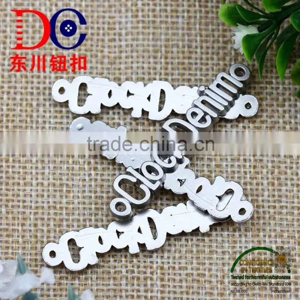 Hot Selling Garment Metal Logo Plates,Handbag Logo Metal Plate photo-3