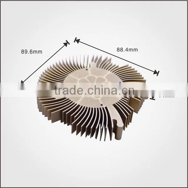 New Extruded Industrial Aluminum VGA Heatsink With Anodizing and CNC Machining photo-3