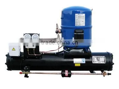 4HP Maneurop Compressor MTZ50, R404a Water Cooled Condensing Unit photo-5