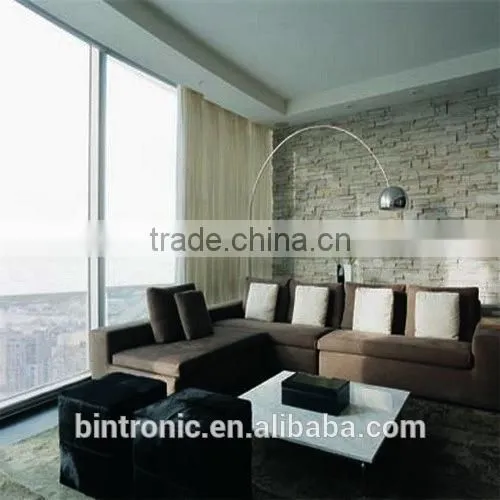 Bintronic White Aluminum Alloy Screw Rod Driven Tracks Curtain Motorized Systems photo-2