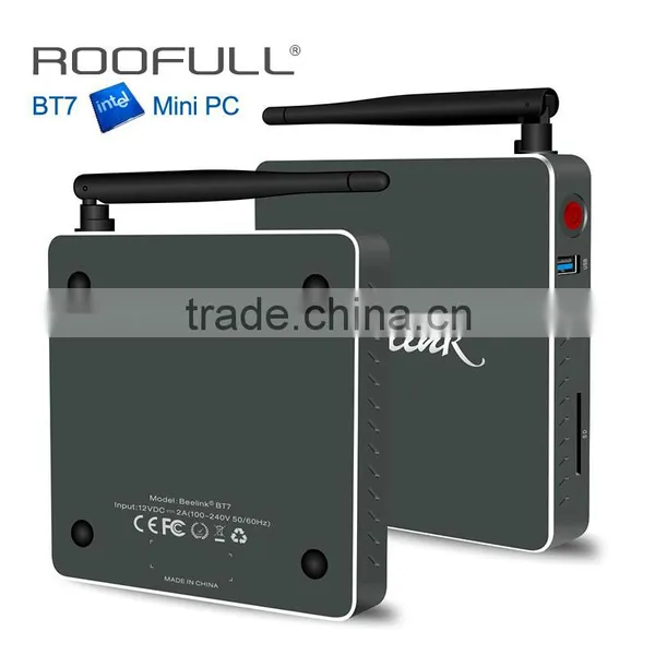 2016 Windows 10 Internet TV Box 4GB RAM 64GB/128GB/320GB ROM 2.4G/5.8G WIFI Intel Atom X7-Z8700 BT7 MINI PC photo-2