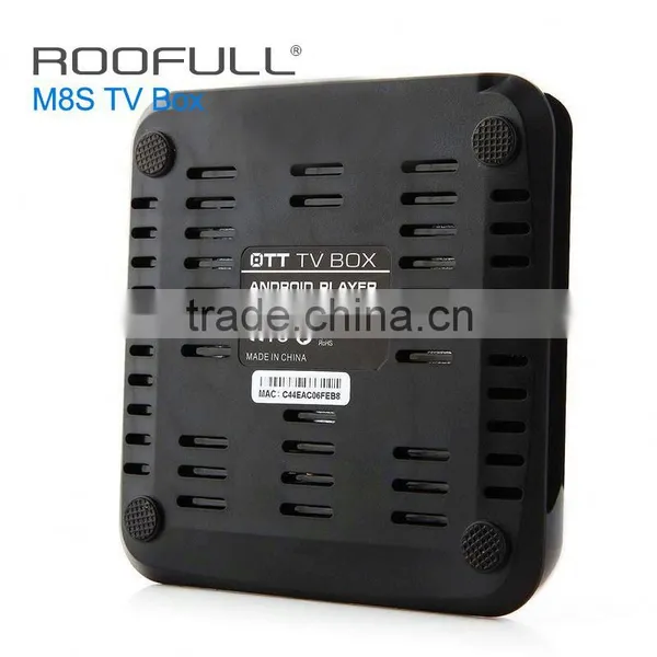 Openelec Linux Supported Android Tv Box tv Streaming Box m8 4k Ott tv Box Dual-Band Wi-Fi (2.4Ghz5Ghz) M8S+ TV BOX photo-4