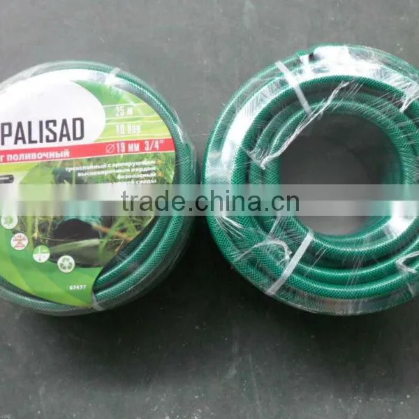 3 Ply Kink Resistant 20 Metre Reinforced PVC Garden Hose 1/2" Diameter With Spray Gun photo-4