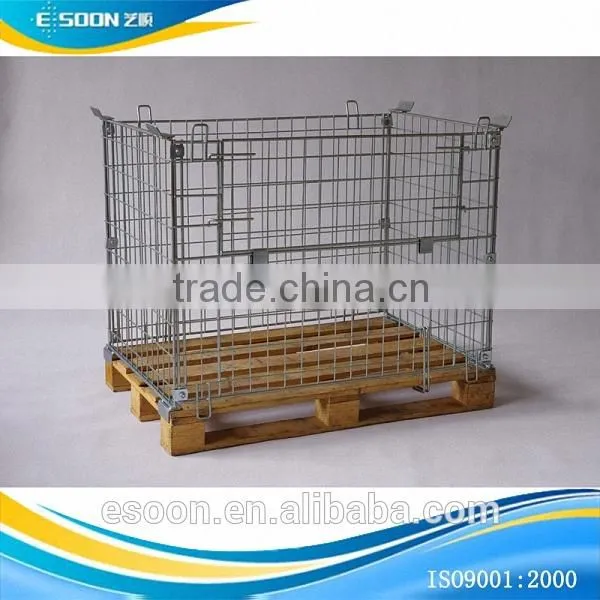 Metal Wire Mesh Pallet Cage photo-2