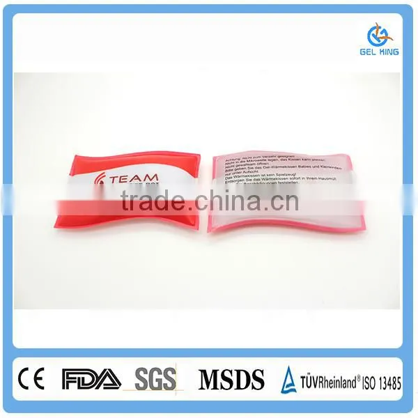 Reusable Yellow Liquid Hot Pack Gel Hand Warmer photo-3