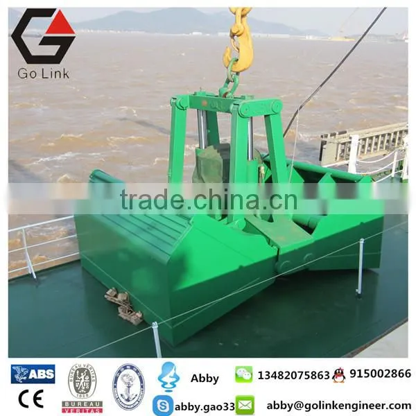 20Ton Electric Hydraulic Clamshell Grab Bucket Hydraulic Double Grabbucket for Handing Bulk Materia photo-6