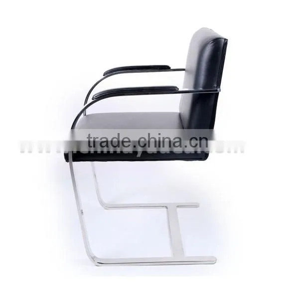 Mies Van Der Rohe Executive Arm Chair - BRNO Flat Chair Reproduction photo-4