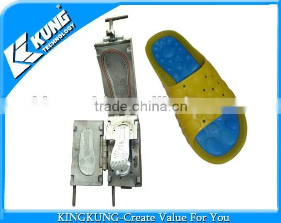 Newest Design Double Color PCU Shoe Sole Mould Made in China photo-4