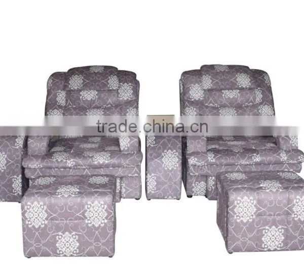 Salon Cheap Pedicure Foot Frabric Recliner Massage Chair photo-3