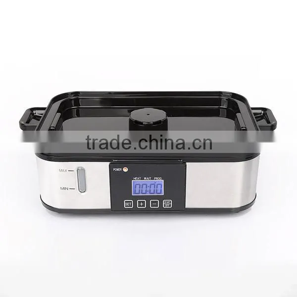2 Layer Home 800W Stainless Steel Electric Food Steamer XJ-10107 photo-5