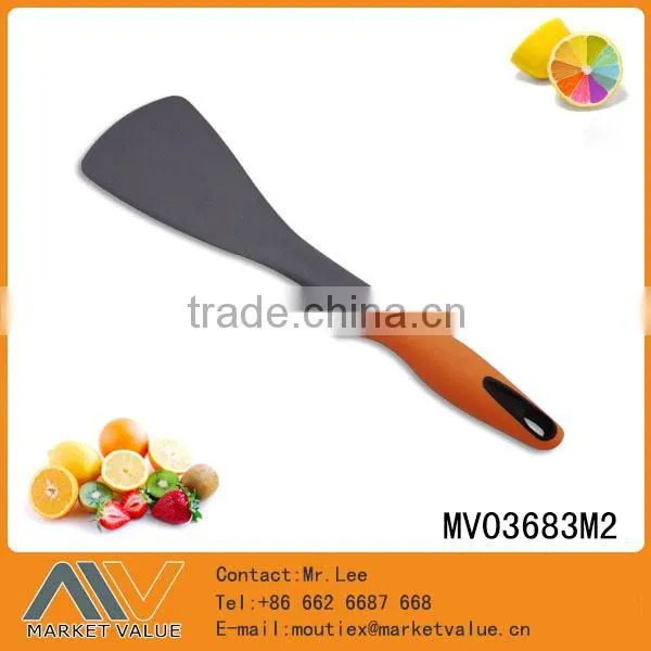 HIGH QUALITY NYLON KITCHEN TOOL SOLID SPOON WITH TPR HANDLE photo-4