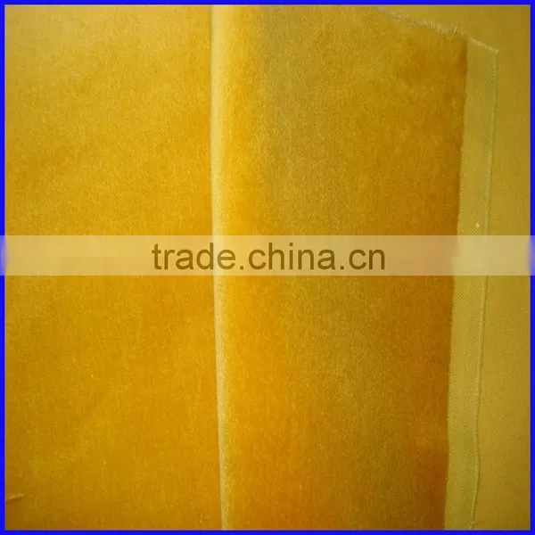 Woven Plain Spandex Cotton African Fabric Velvet photo-3