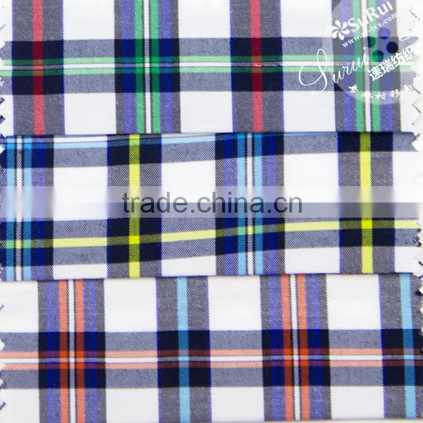 Polyester Cotton 65/35 133*72 Yarn Dyed Shirt Grey Fabric photo-2