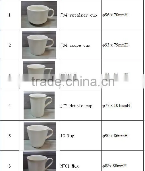 Blank Coffee Mug From Jingdezhen Wait for Your Logo photo-3