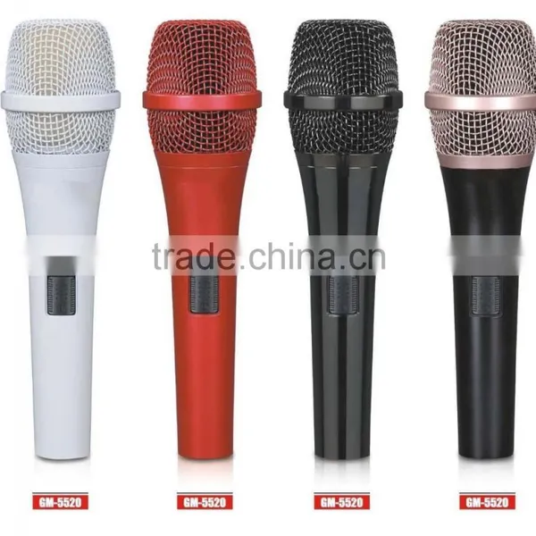 KTV Karaoke Recording Microphone,Electret Condenser Wired Microphone,Back Electret Condenser Microphone