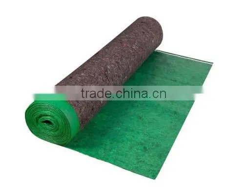Felt Silent Flooring Underlayment Overlap With Adhesive Tape