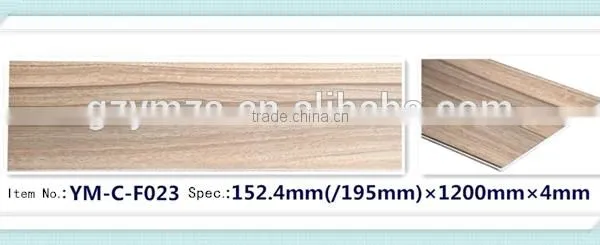 Hot Sale Moisture Proof and Anti Cigarette Wood Laminate Vinyl Floor Board