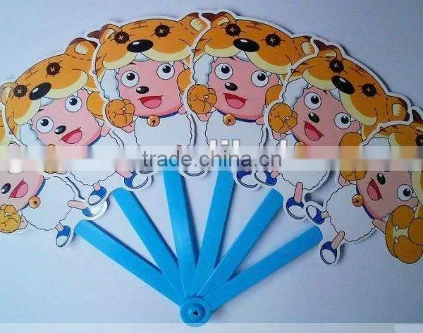 Cartoon Folding PP Hand Fan